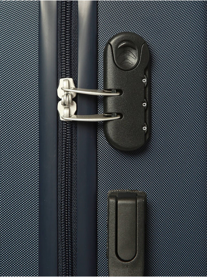 Valise Rigide Toronto Travel A.b.s Bleu marine - Kiabi