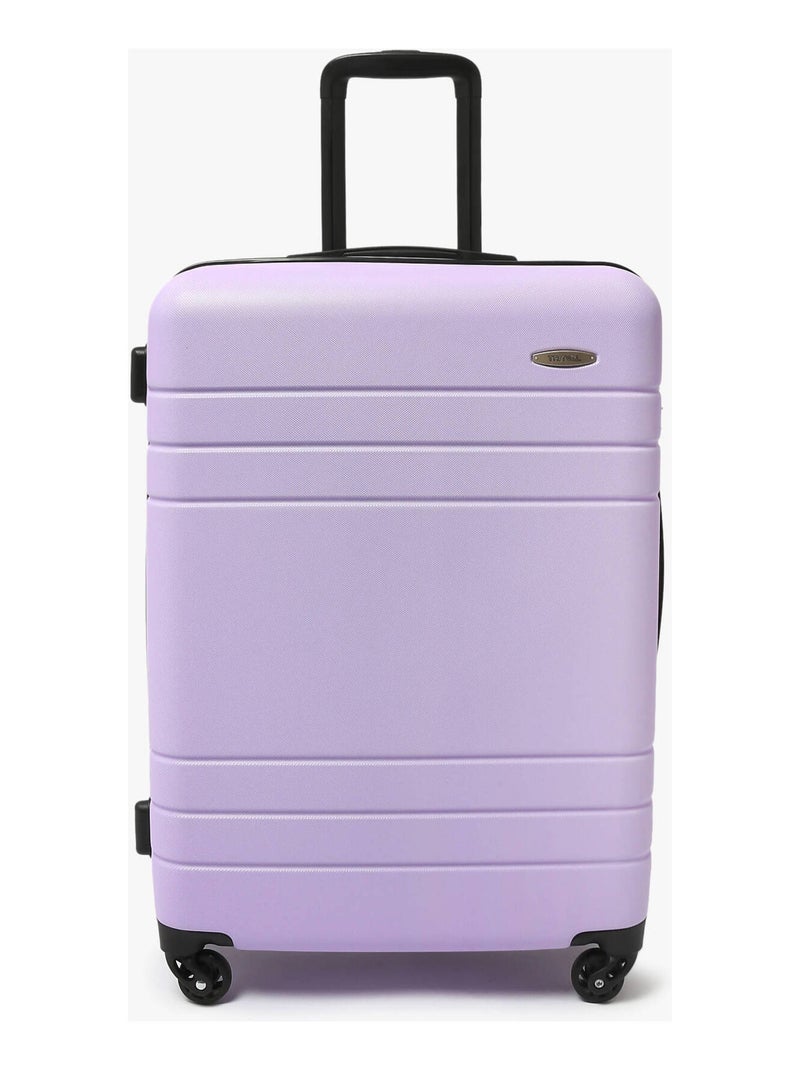 Valise Rigide Valencia Travel A.b.s Mauve lilas - Kiabi