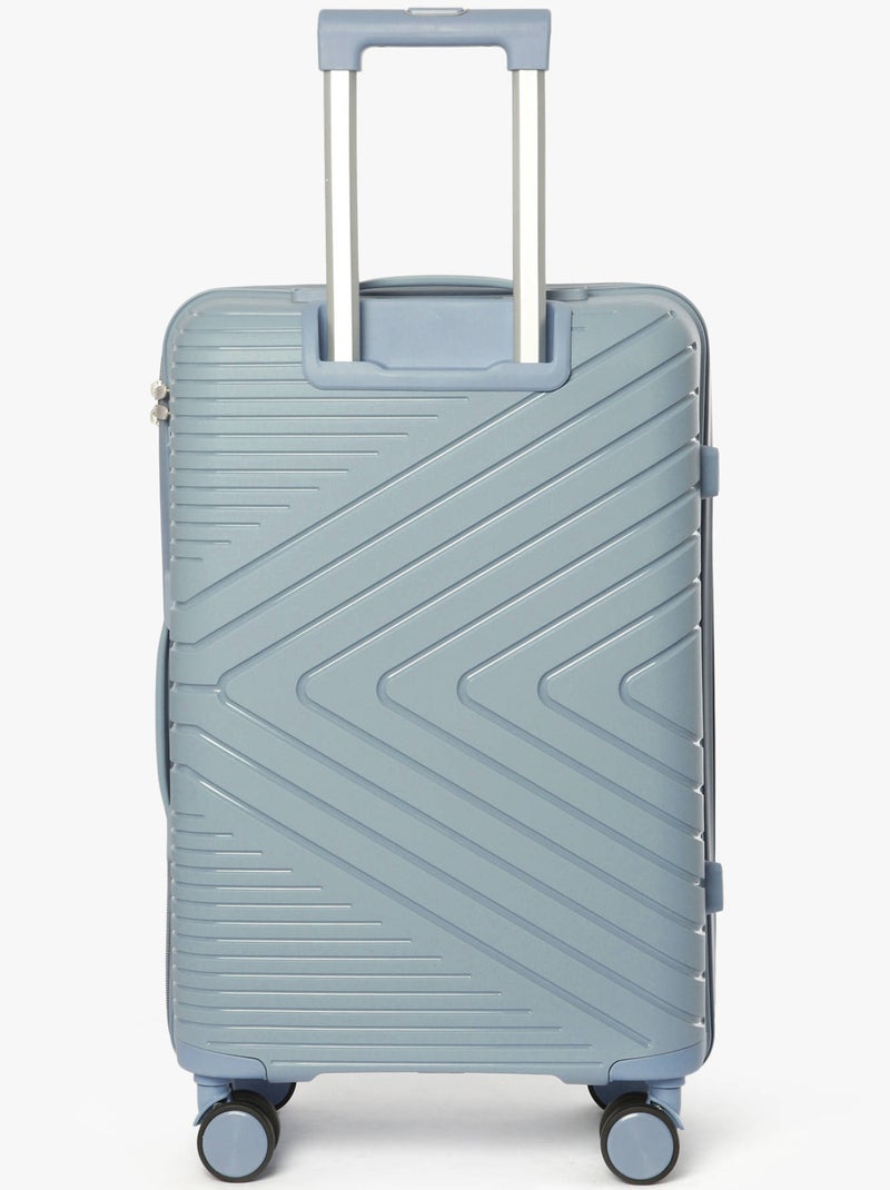 Valise Rigide Victoria Travel Polypropylene Bleu clair - Kiabi