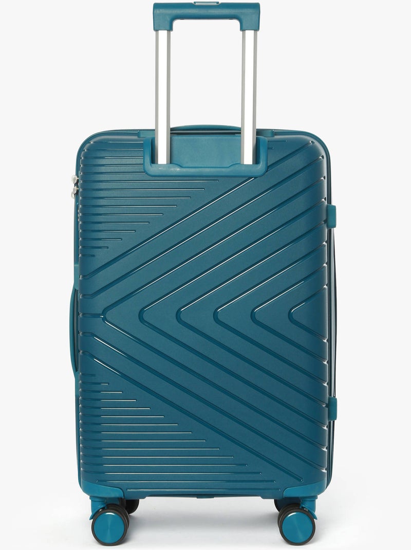 Valise Rigide Victoria Travel Polypropylene Bleu foncé - Kiabi