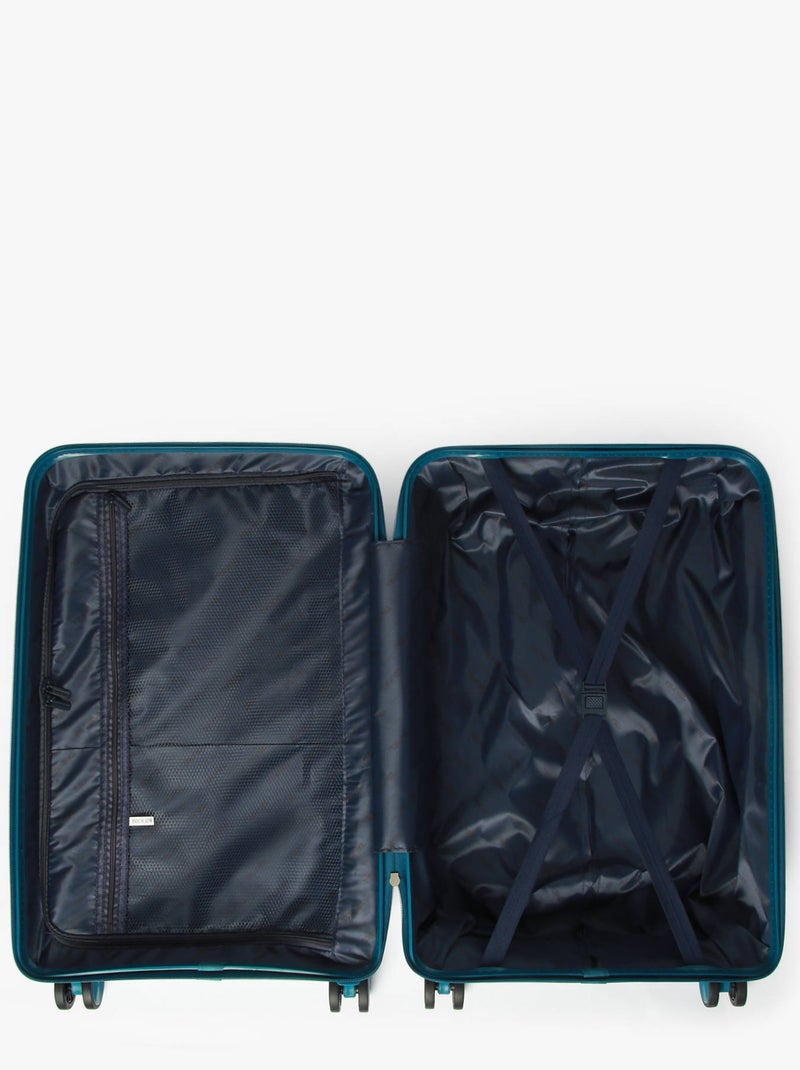 Valise Rigide Victoria Travel Polypropylene Bleu foncé - Kiabi
