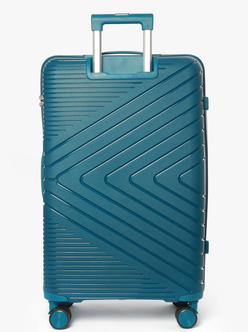 Valise Rigide Victoria Travel Polypropylene Bleu foncé - Kiabi