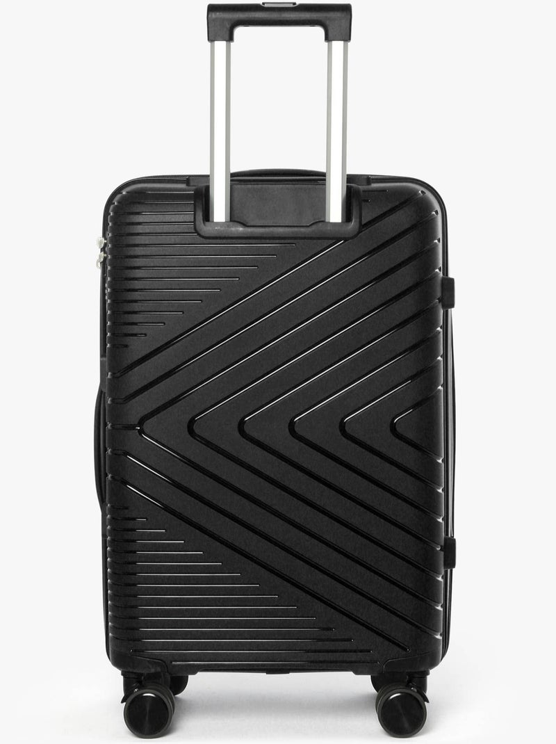 Valise Rigide Victoria Travel Polypropylene Noir - Kiabi
