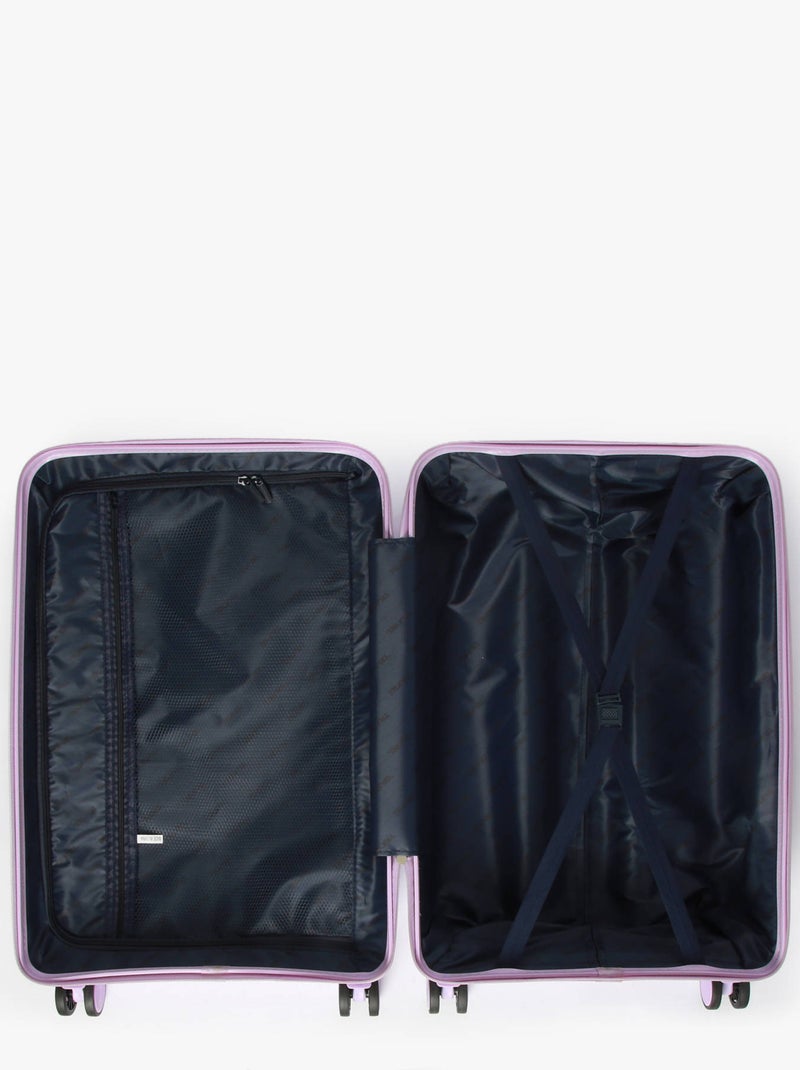 Valise Rigide Victoria Travel Polypropylene Rose pâle - Kiabi