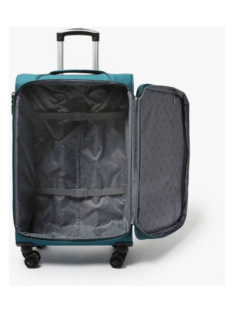 Valise Souple Sun Travel Nylon Bleu turquoise - Kiabi
