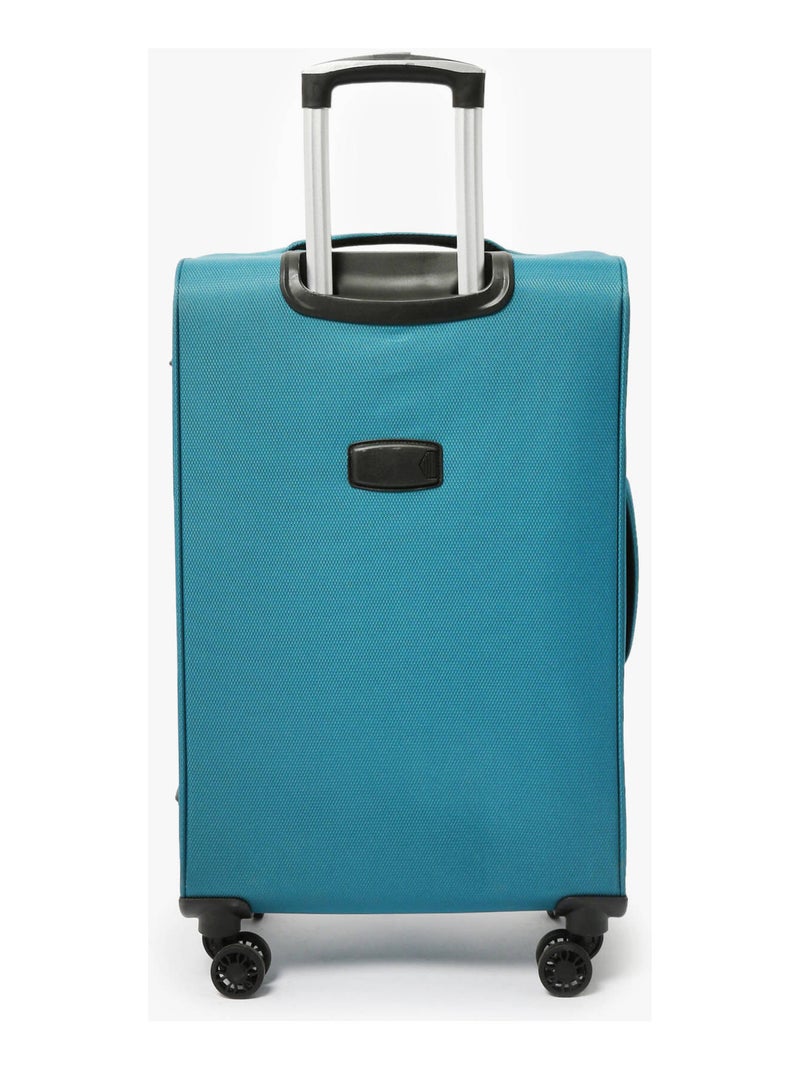 Valise Souple Sun Travel Nylon Bleu turquoise - Kiabi