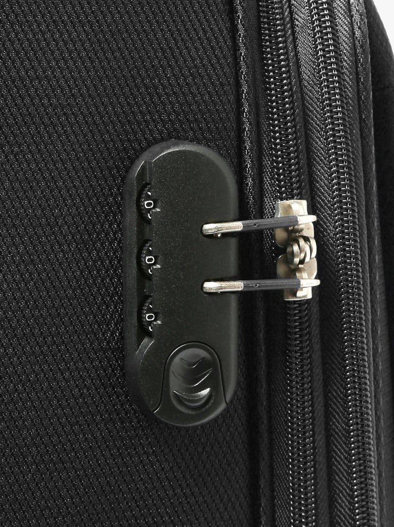 Valise Souple Sun Travel Nylon Noir - Kiabi
