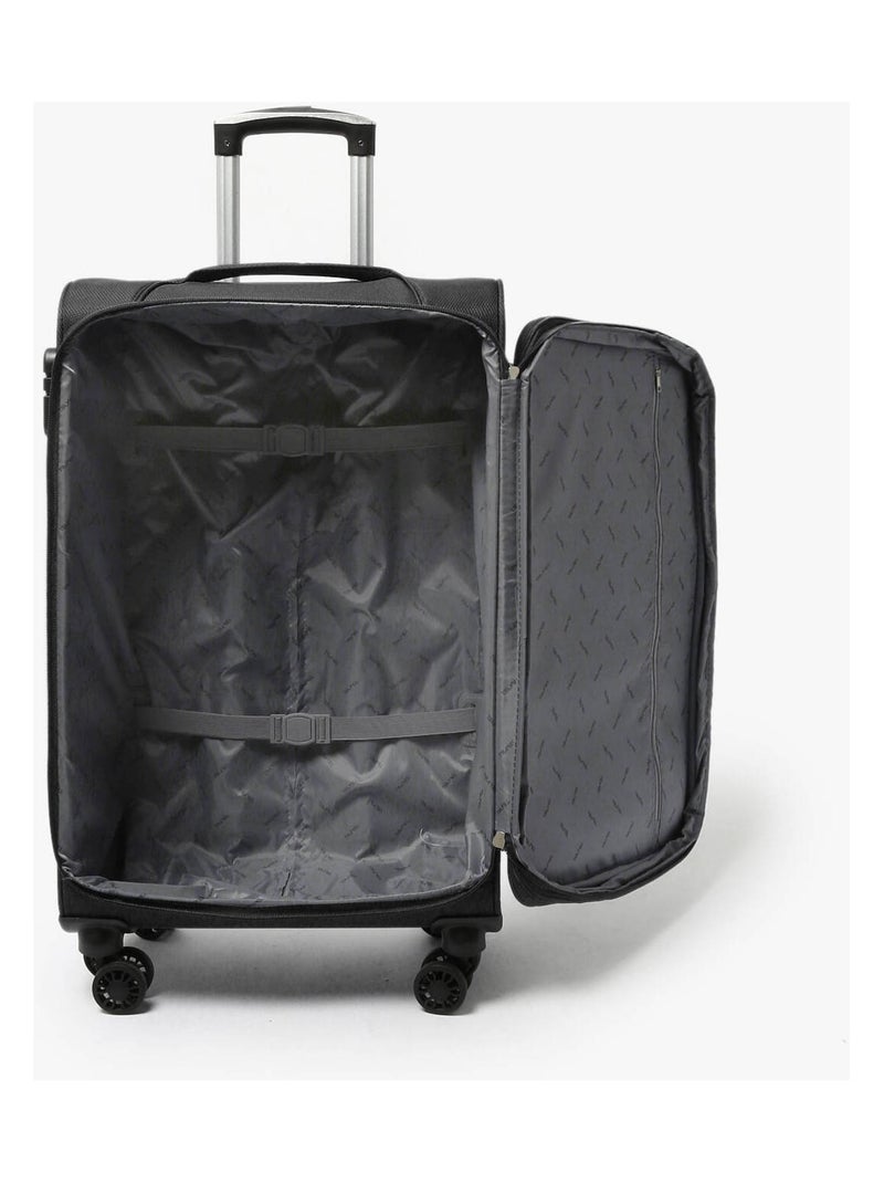 Valise Souple Sun Travel Nylon Noir - Kiabi