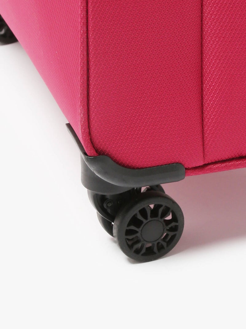 Valise Souple Sun Travel Nylon Rose fushia - Kiabi