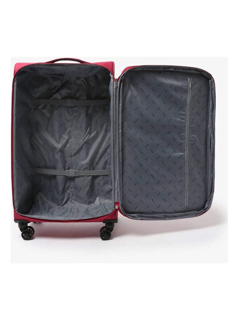 Valise Souple Sun Travel Nylon Rose fushia - Kiabi