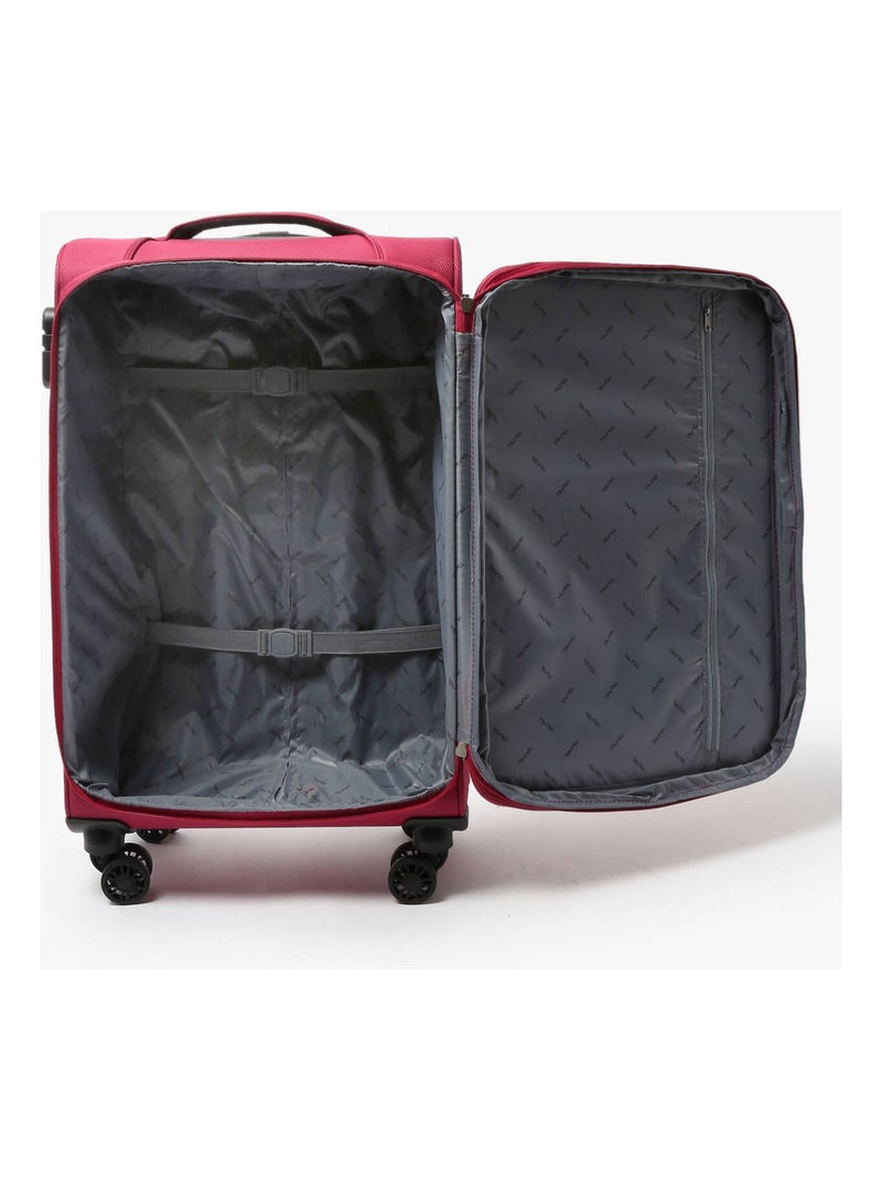 Valise Souple Sun Travel Nylon Rose fushia - Kiabi