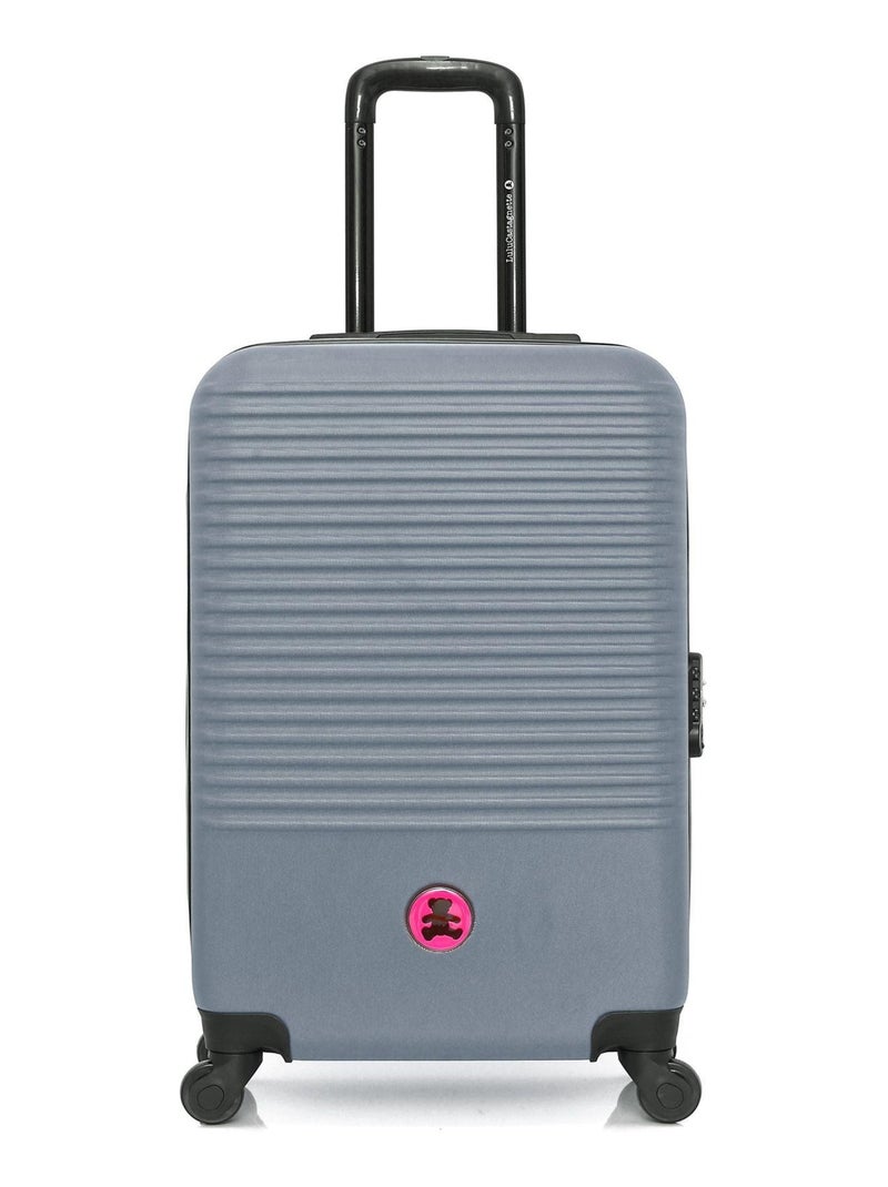 Valise Taille Moyenne Rigide 60cm BAND-A Gris foncé - Kiabi