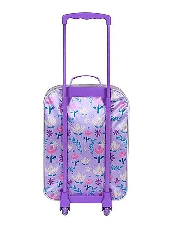 Valise Trolley Soft 3D - Disney La Reine des Neiges 2 (Frozen) Beauty - Lilas - Taille Unique