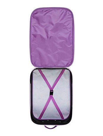 Valise Trolley Soft 3D - Disney La Reine des Neiges 2 (Frozen) Beauty - Lilas - Taille Unique