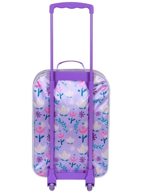 Valise Trolley Soft 3D - Disney La Reine des Neiges 2 (Frozen) Beauty - Lilas - Taille Unique - Kiabi