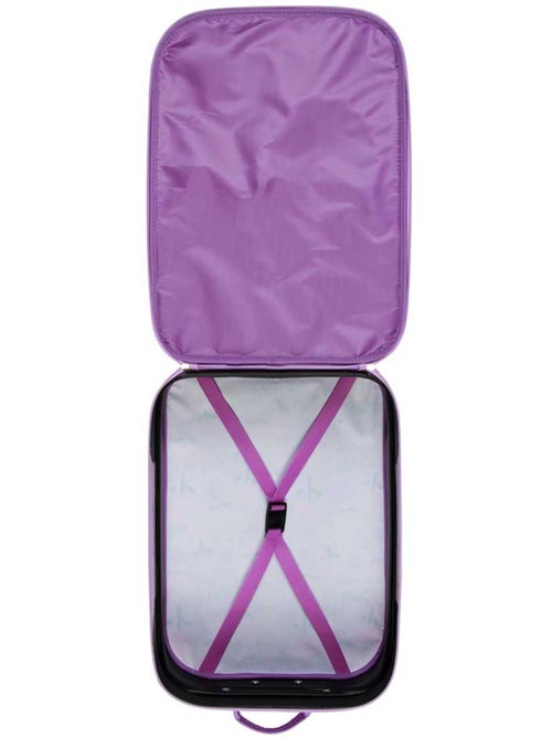 Valise Trolley Soft 3D - Disney La Reine des Neiges 2 (Frozen) Beauty - Lilas - Taille Unique - Kiabi