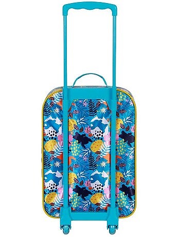 Valise Trolley Soft 3D - Disney Lilo et Stitch Colors - Turquoise - Taille Unique