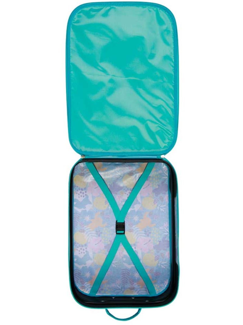 Valise Trolley Soft 3D - Disney Lilo et Stitch Colors - Turquoise - Taille Unique Bleu turquoise - Kiabi