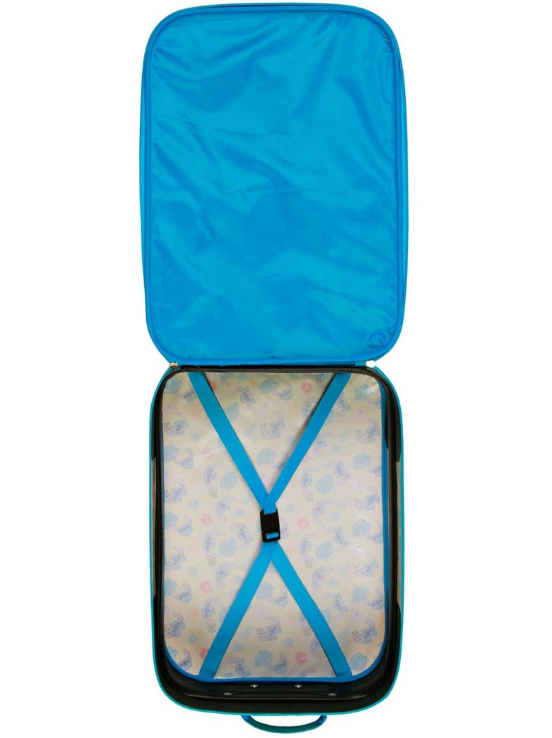 Valise Trolley Soft 3D - Disney Lilo et Stitch Ocean - Bleu - Taille Unique Bleu - Kiabi