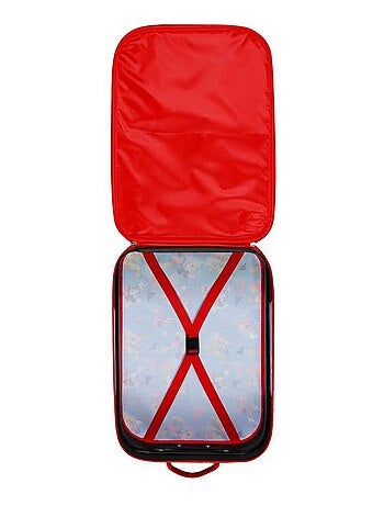 Valise Trolley Soft 3D - Disney Mickey Mouse Scooter - Bleu - Taille Unique