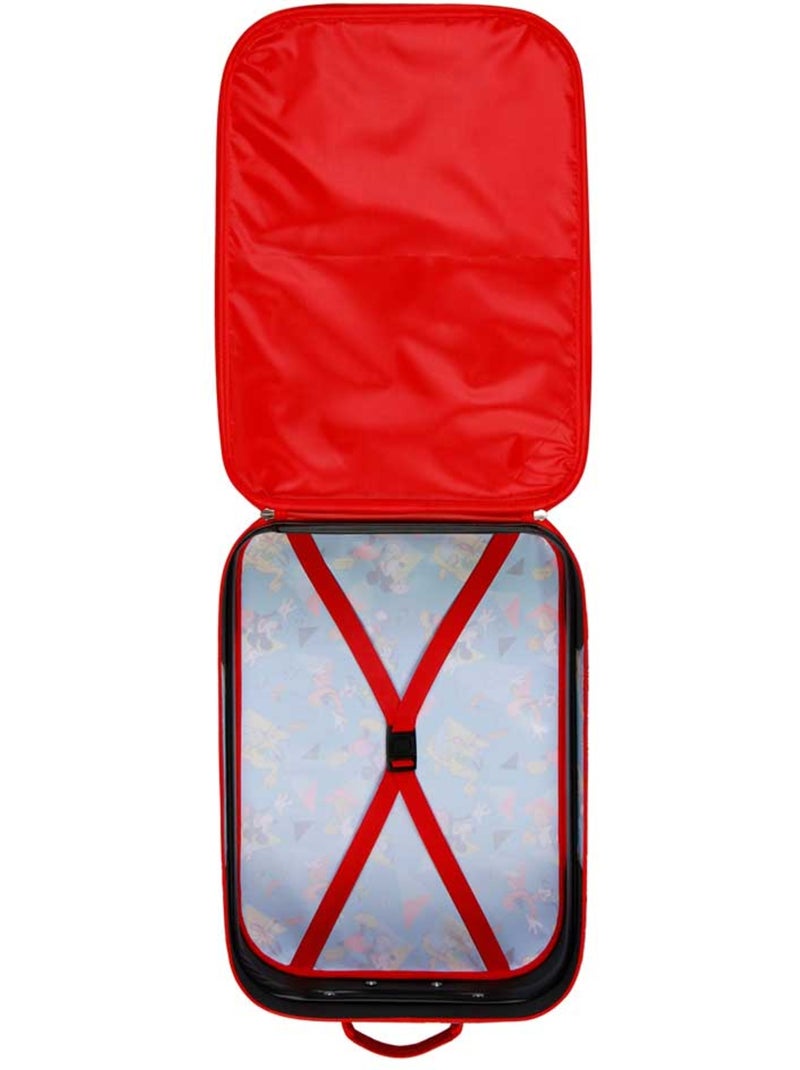 Valise Trolley Soft 3D - Disney Mickey Mouse Scooter - Bleu - Taille Unique Bleu - Kiabi