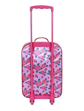 Valise Trolley Soft 3D - Disney Princesses Disney Flowers - Rose - Taille Unique