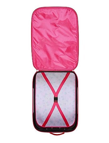 Valise Trolley Soft 3D - Disney Princesses Disney Flowers - Rose - Taille Unique