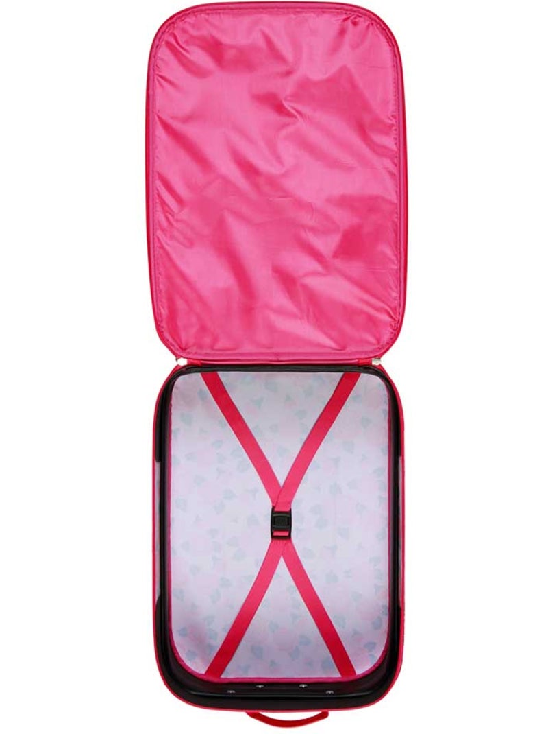 Valise Trolley Soft 3D - Disney Princesses Disney Flowers - Rose - Taille Unique Rose - Kiabi