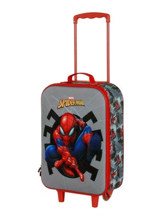 Valise Trolley Soft 3D - Marvel Spiderman Symbol - Gris - Taille Unique