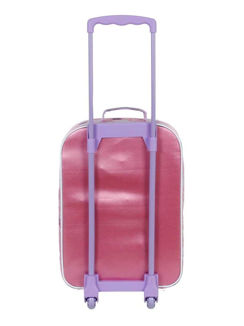 Valise Trolley Soft 3D - Princesses Disney Power Mauve lilas - Kiabi