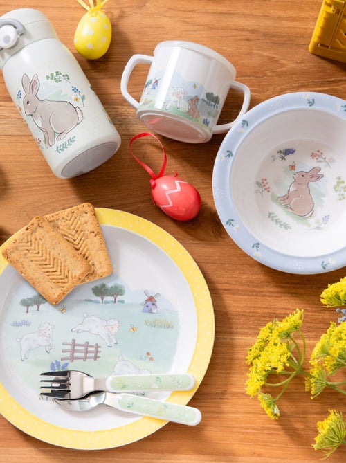 Valisette coffret set repas 5 pièces Campagne - Kiabi