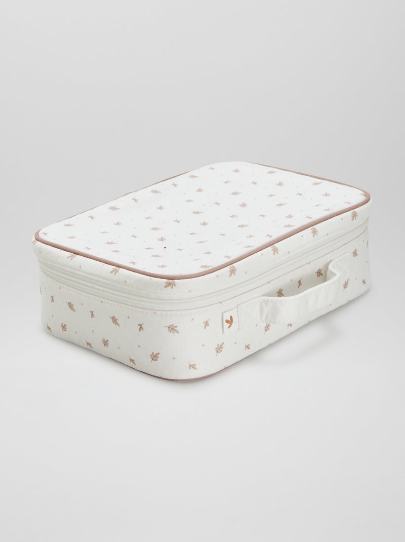 Valisette de naissance Beige - Kiabi