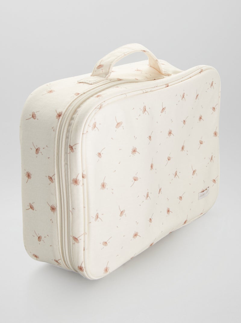 Valisette de naissance imprimé Blanc/rose - Kiabi