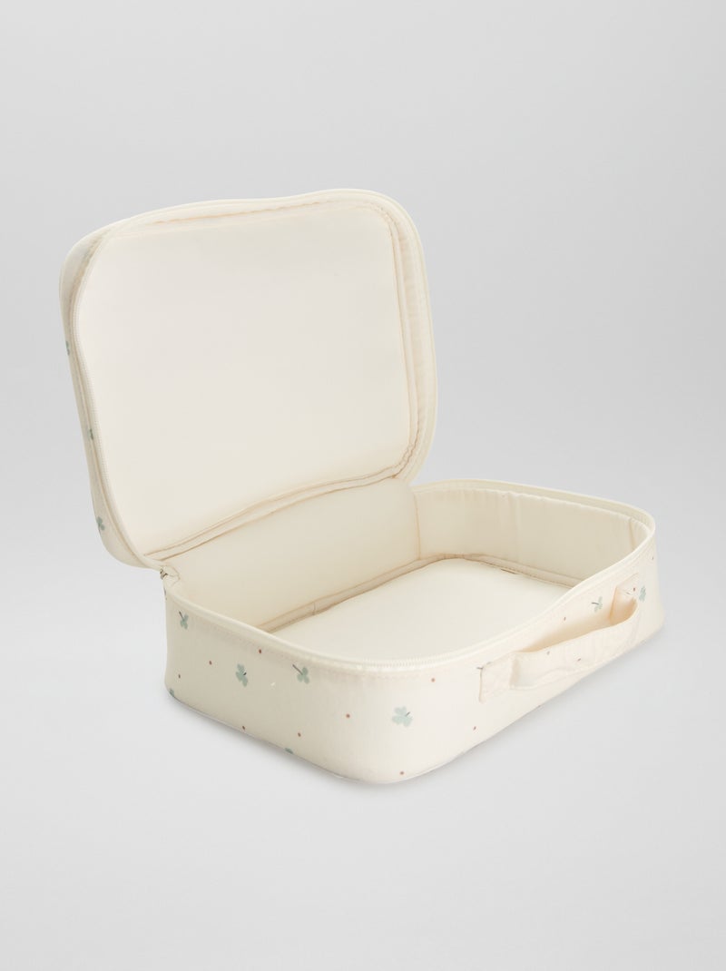 Valisette de naissance imprimé Blanc/vert - Kiabi