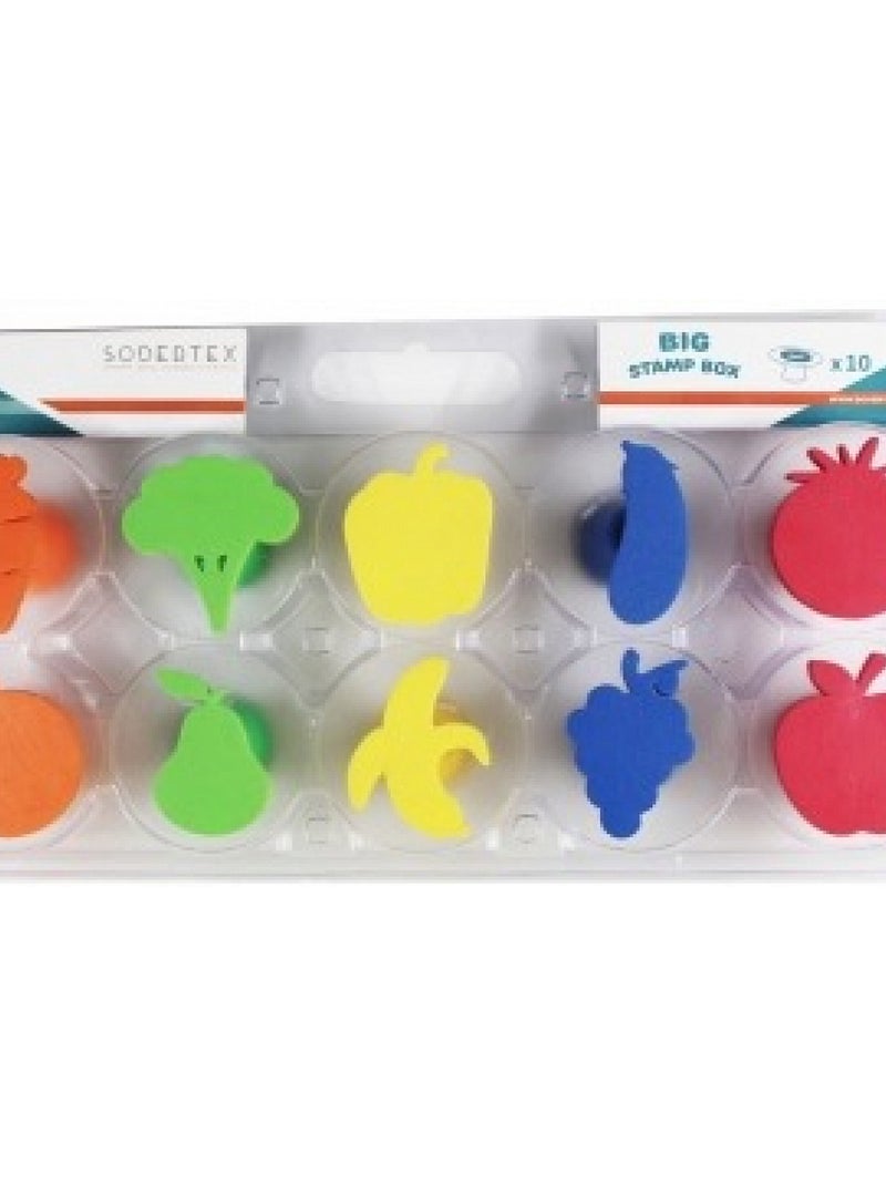 Valisette De Tampons Mon Potager N/A - Kiabi