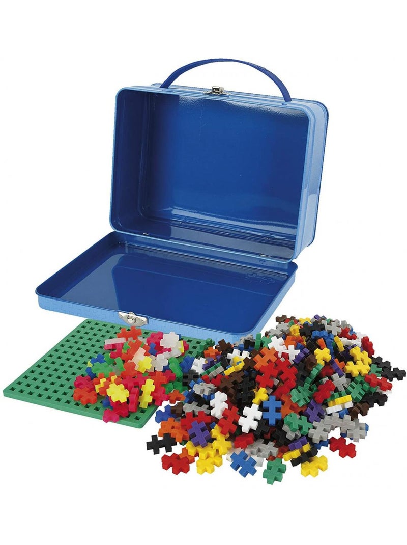 Valisette metal basic neon  600 pieces Bleu - Kiabi