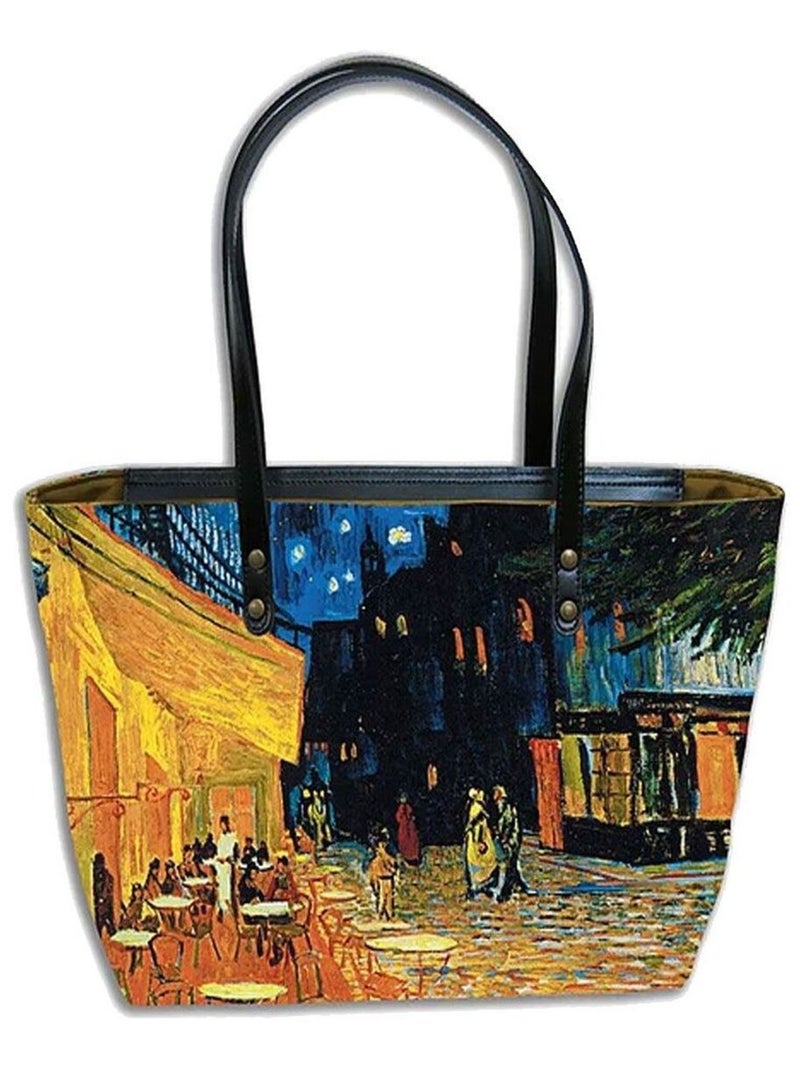 VAN GOGH Sac ville - Made in France Bleu - Kiabi