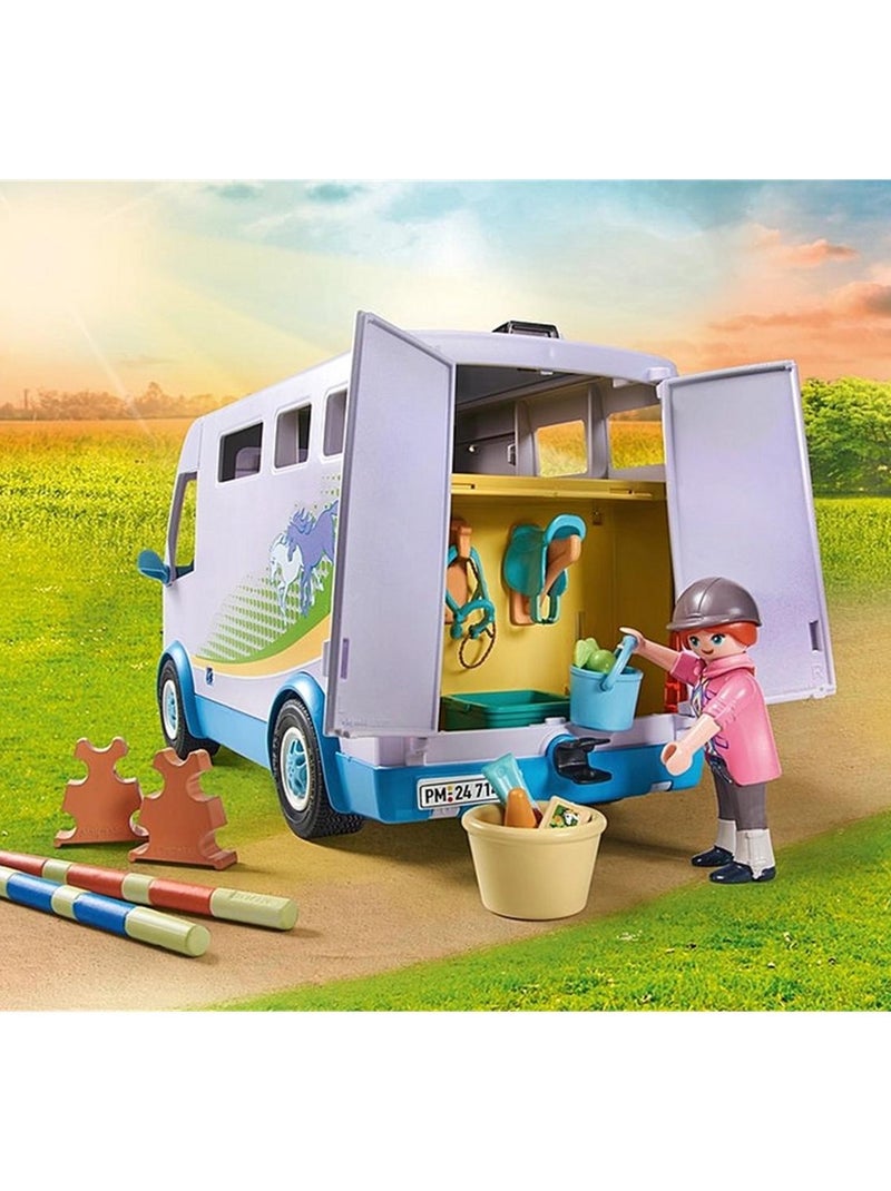 Van pour cheval et poneys avec enclos N/A - Kiabi