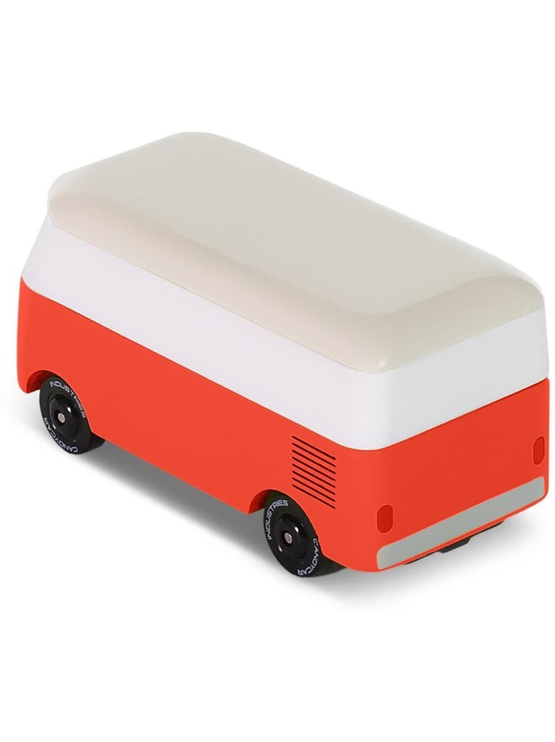 Van VW T1 en bois Rouge - Kiabi