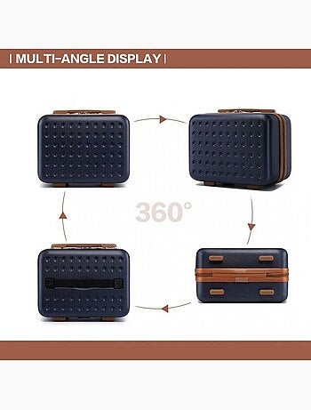 Vanity case rigide abs 11 l 31x18x22 cm - kono