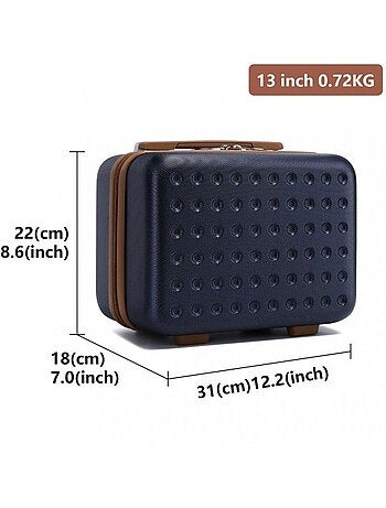 Vanity case rigide abs 11 l 31x18x22 cm - kono