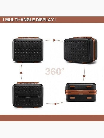 Vanity case rigide abs 11 l 31x18x22 cm - kono