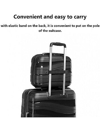 Vanity case rigide abs 17 l 34x30x17 cm - kono