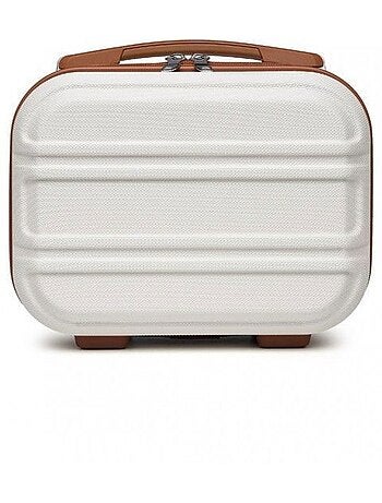 Vanity case rigide abs intérieur doublé 28x21x15 cm - kono