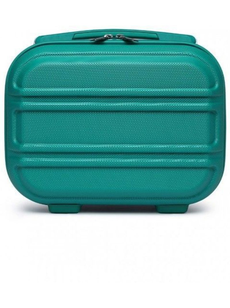 Vanity case rigide abs intérieur doublé 28x21x15 cm - kono Bleu - Kiabi