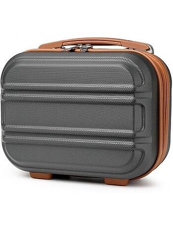 Vanity case rigide abs intérieur doublé 28x21x15 cm - kono