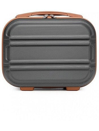 Vanity case rigide abs intérieur doublé 28x21x15 cm - kono