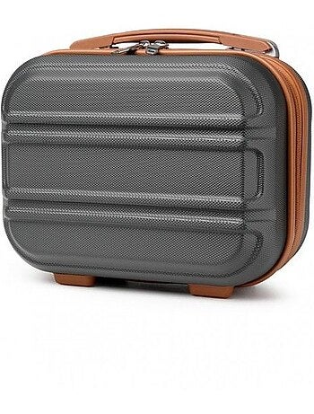 Vanity case rigide abs intérieur doublé 28x21x15 cm - kono