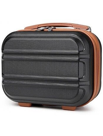 Vanity case rigide abs intérieur doublé 28x21x15 cm - kono