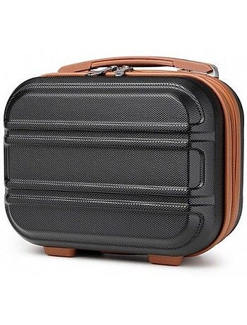Vanity case rigide abs intérieur doublé 28x21x15 cm - kono